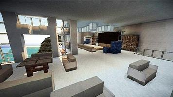 Modern house maps and furniture for Minecraft imagem de tela 1