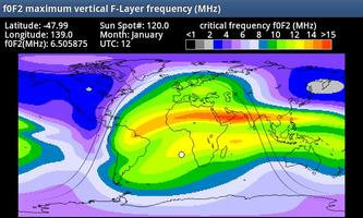 E-F-Layer frequency and height syot layar 1
