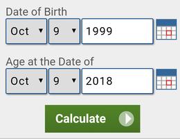 Age Calculator capture d'écran 1