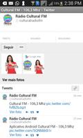 Rádio Cultural FM - 106,3 Mhz screenshot 3