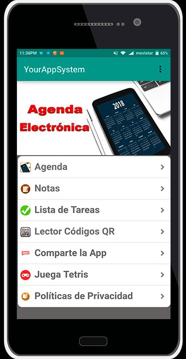 App agenda android