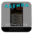 Agenda to Maps Kustom Widget icon