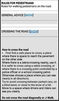 1 Schermata The Highway Code Singapore