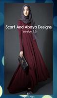 Abaya e um lenço Designs Cartaz
