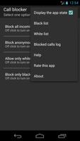 call blocker Ekran Görüntüsü 1