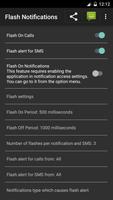 flash on call & notifications 海报