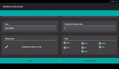 medicine - pills time reminder APK Herunterladen
