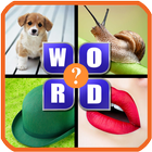 What The Word - 4 Pics 1 Word - Fun Word Guessing أيقونة