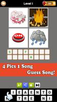 4 Pics 1 Word - 4 Pics 1 Song - Fun Word Guessing capture d'écran 2