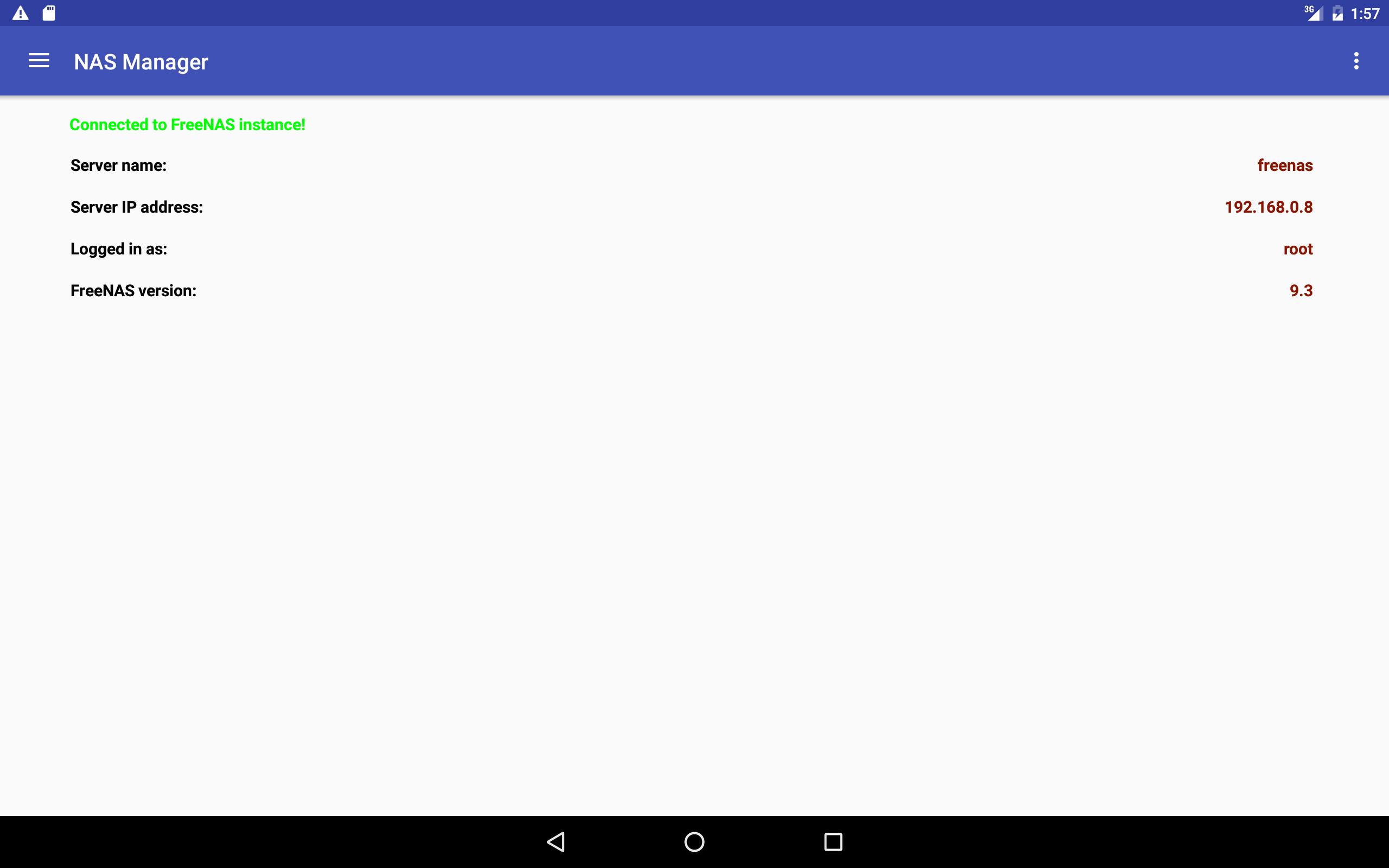 FreeNAS Manager for Android - APK Download