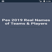 Pes 2019 Real Names of Teams & Players