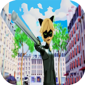 Run cat noir adventure