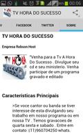TV HORA DO SUCESSO تصوير الشاشة 1