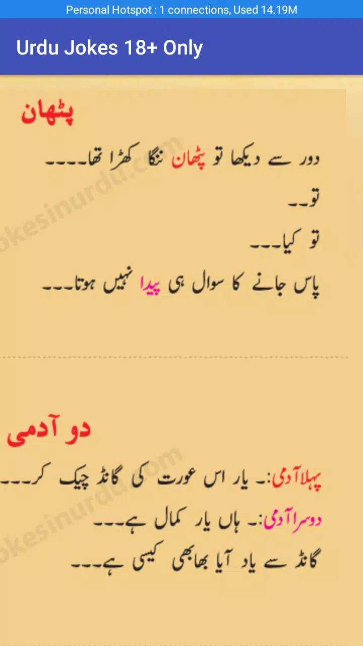 Urdu 18+ Jokes Online APK for Android Download