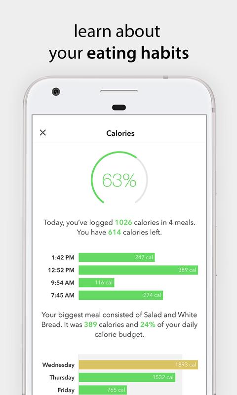 bitesnap photo food tracker and calorie counter apk download free