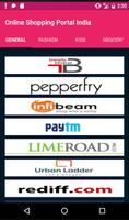 Online Shopping Portal India Cartaz