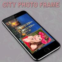 City Photo Frame Affiche