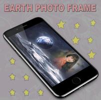 Earth Photo Frame Affiche