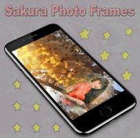 Sakura Photo Frames Poster