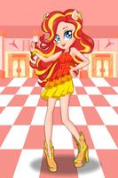 School Style MLPEG Dress Up 3 الملصق