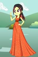 School Style MLPEG Dress Up Game with pony girls capture d'écran 2