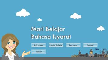 Belajar Bahasa Isyarat Plakat