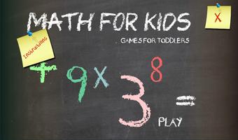 Math for Kids ポスター