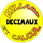 Billard et Nombres décimaux icône