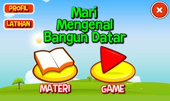 Game Pengenalan Bangun Datar Affiche