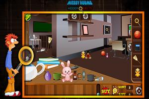 Messy Rooms Hidden Objects capture d'écran 1