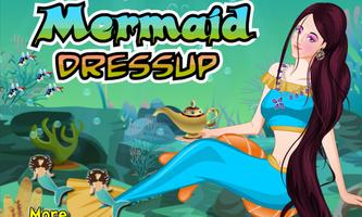 Mermaid game Dress up poster