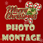 Merry Christmas Photo Montage آئیکن