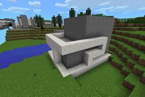 Modern House in MCPE постер