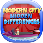 Modern City Hidden Differences Zeichen