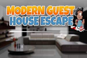 Modern Guest House Escape Affiche