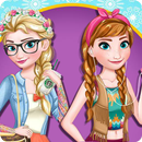Modern Sisters Anna and Elsa APK