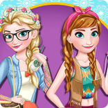 Modern Sisters Anna and Elsa