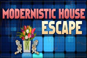 Modernistic House Escape Affiche