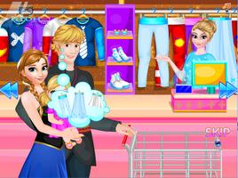 Annan and baby - Dress up games for girls/kids Poster