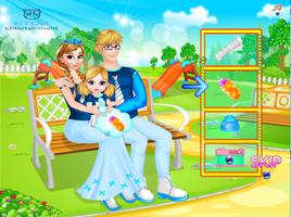Annan and baby - Dress up games for girls/kids captura de pantalla 2