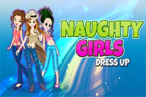 Naughty Girls Dress up Affiche