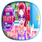 Nerdy Girl Beauty Time - free games icône