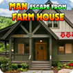 Man Escape vom Bauernhaus