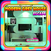 ルームの脱出ゲーム - 現代の灰色の家の脱出 ポスター