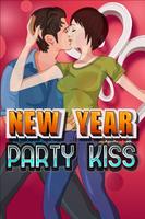 New Year Party Kiss Affiche