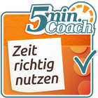 Zeit managen mit 5min.Coach icône