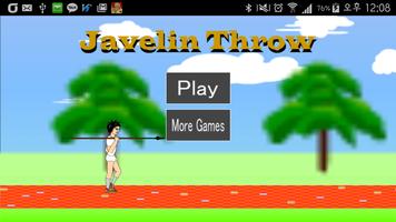 Javelin Throw Affiche