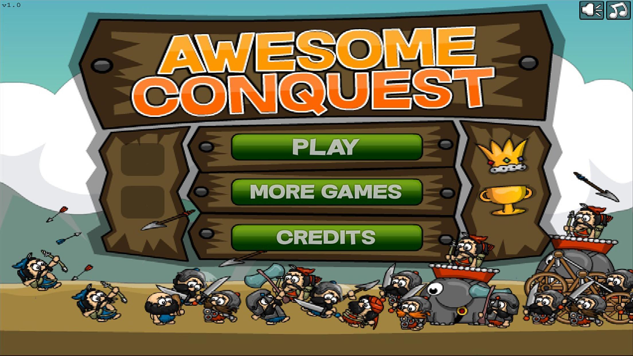 Awesome Conquest 포스터.
