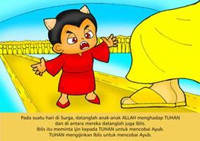 Komik Alkitab Anak : AYUB syot layar 2