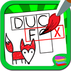 ABC Crossword puzzles for kids icône